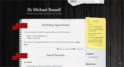 Desktop Screenshot of drmichaelrussell.com
